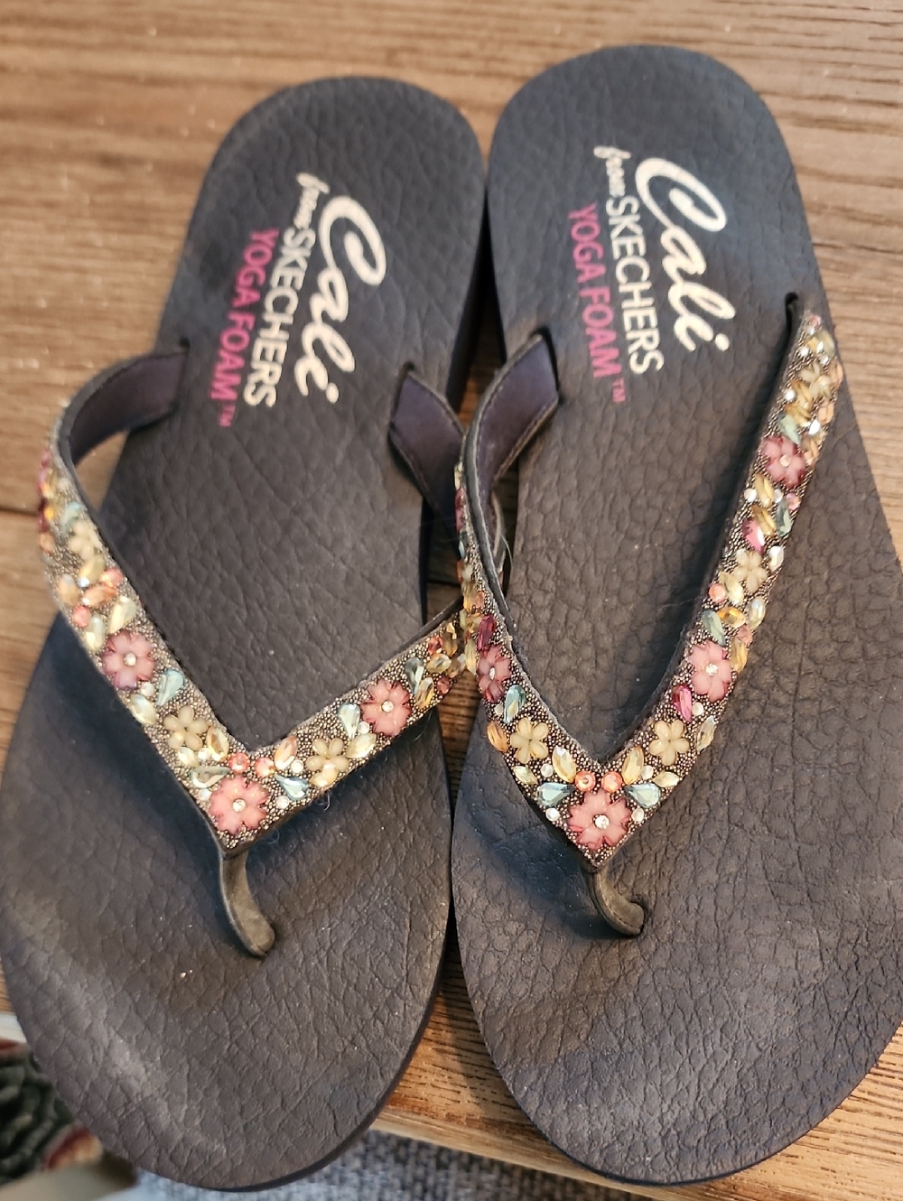Skechers Cali Meditation Daisy Sandals